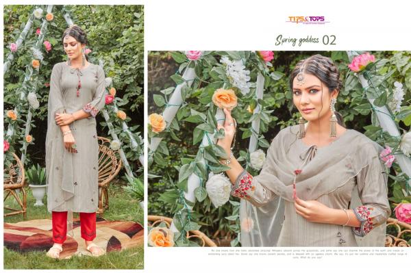 Tips & Tops Mayree 2 Rayon Baeautiful Readymade Salwar 